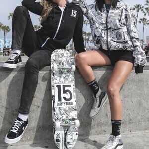 NEW, RARE Dirtybird x Jeremy Fish Skateboard Deck